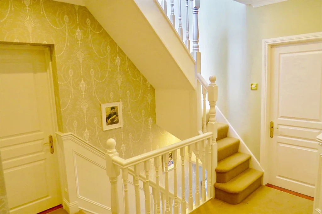 Dublin attic stairs and landing Dublin attic stairs and landing