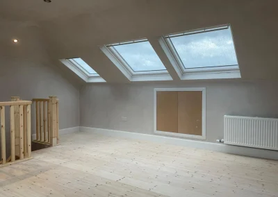Attic conversion floor space Dublin