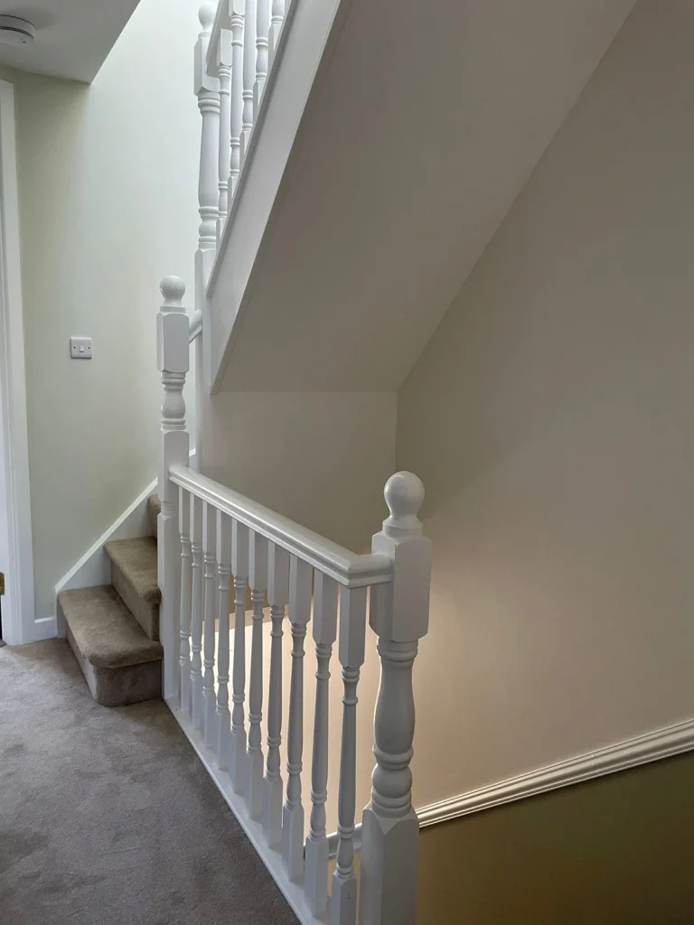 Attic conversion hallway stairs Attic conversion hallway stairs